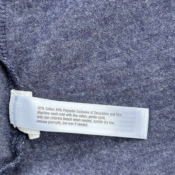 61. Lucky Brand Women’s Chambray  Blue Sleep Shirt. SIze XL - Picture 12 of 12